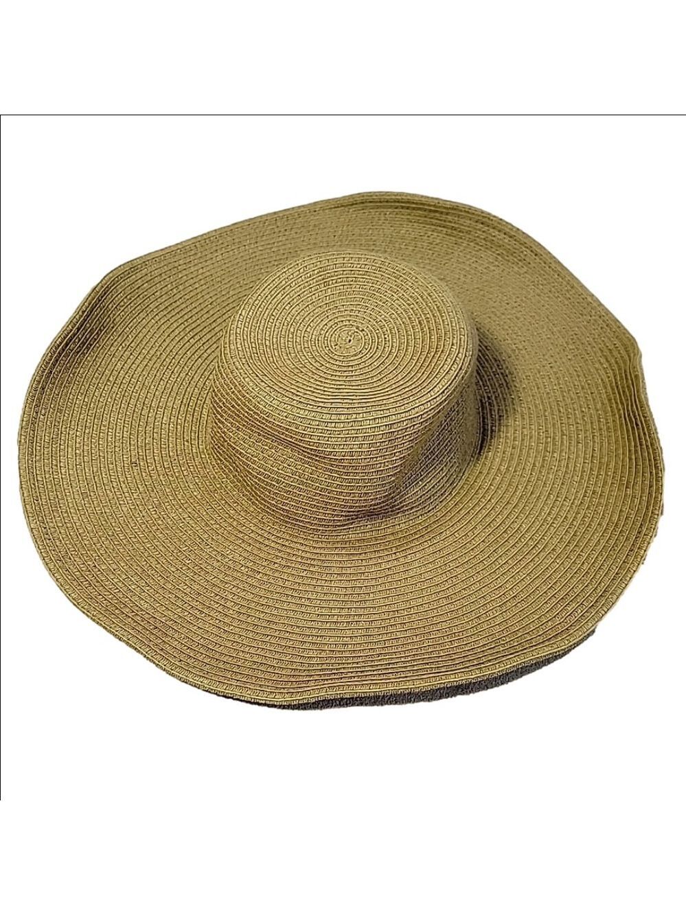 J  Crew Straw Hat OS EUC